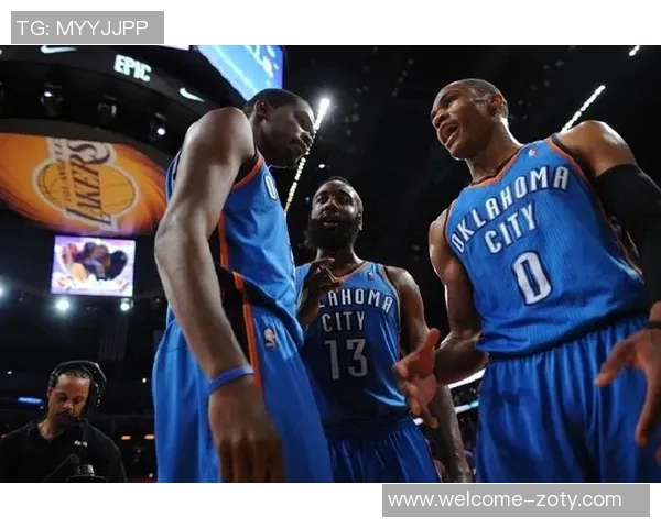 雷霆三少新赛季首战全败杜兰特遗憾失利威少遭逆转哈登惨遭溃败